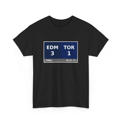 EDM vs TOR Scoreboard Tee 01.21.21