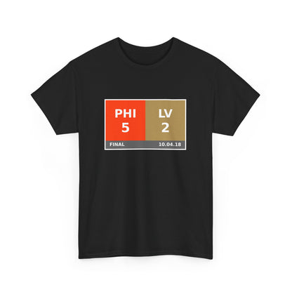 PHI vs LV Scoreboard Tee 10.04.18