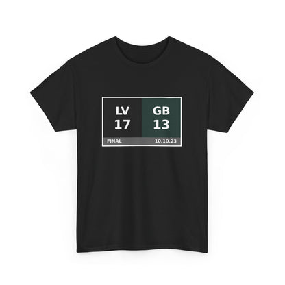 LV vs GB Scoreboard Tee 10.10.23