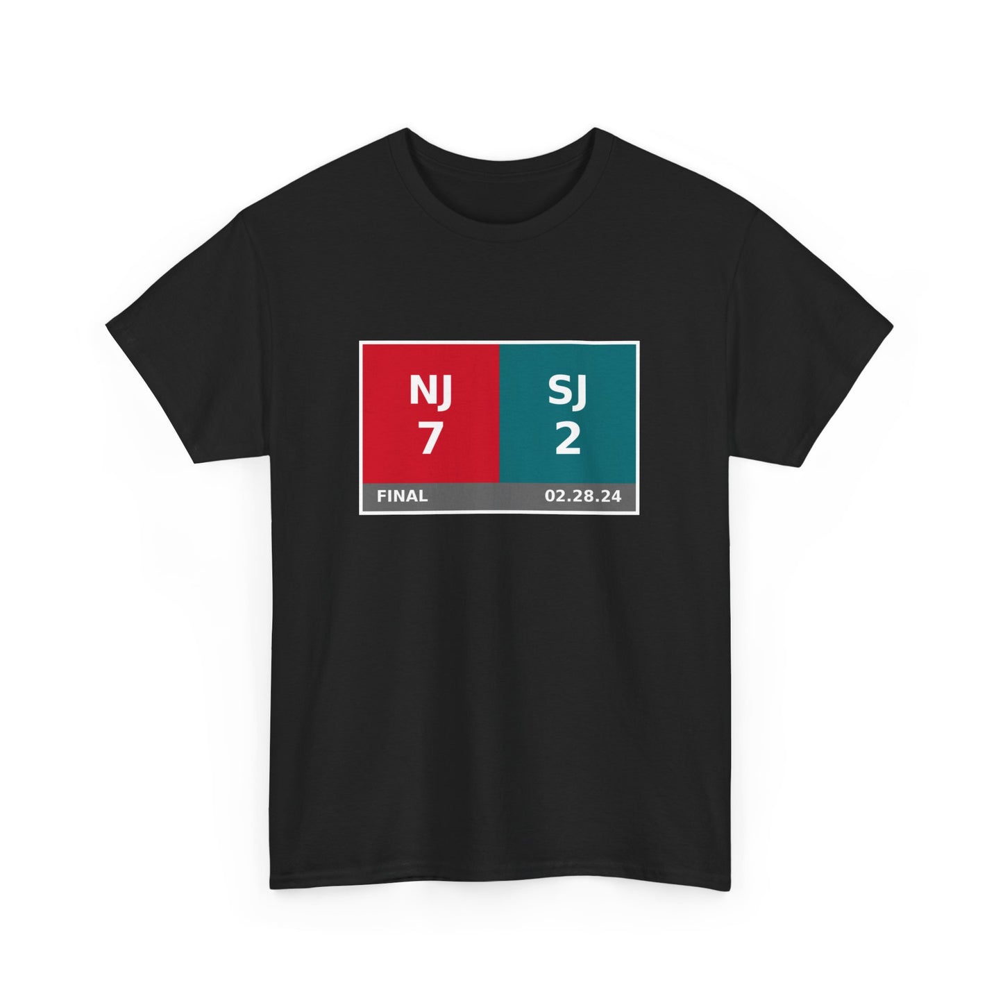 NJ vs SJ Scoreboard Tee 02.28.24