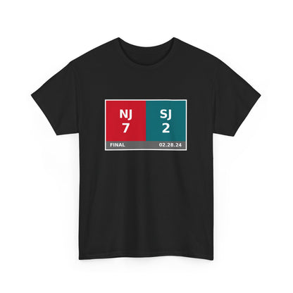 NJ vs SJ Scoreboard Tee 02.28.24