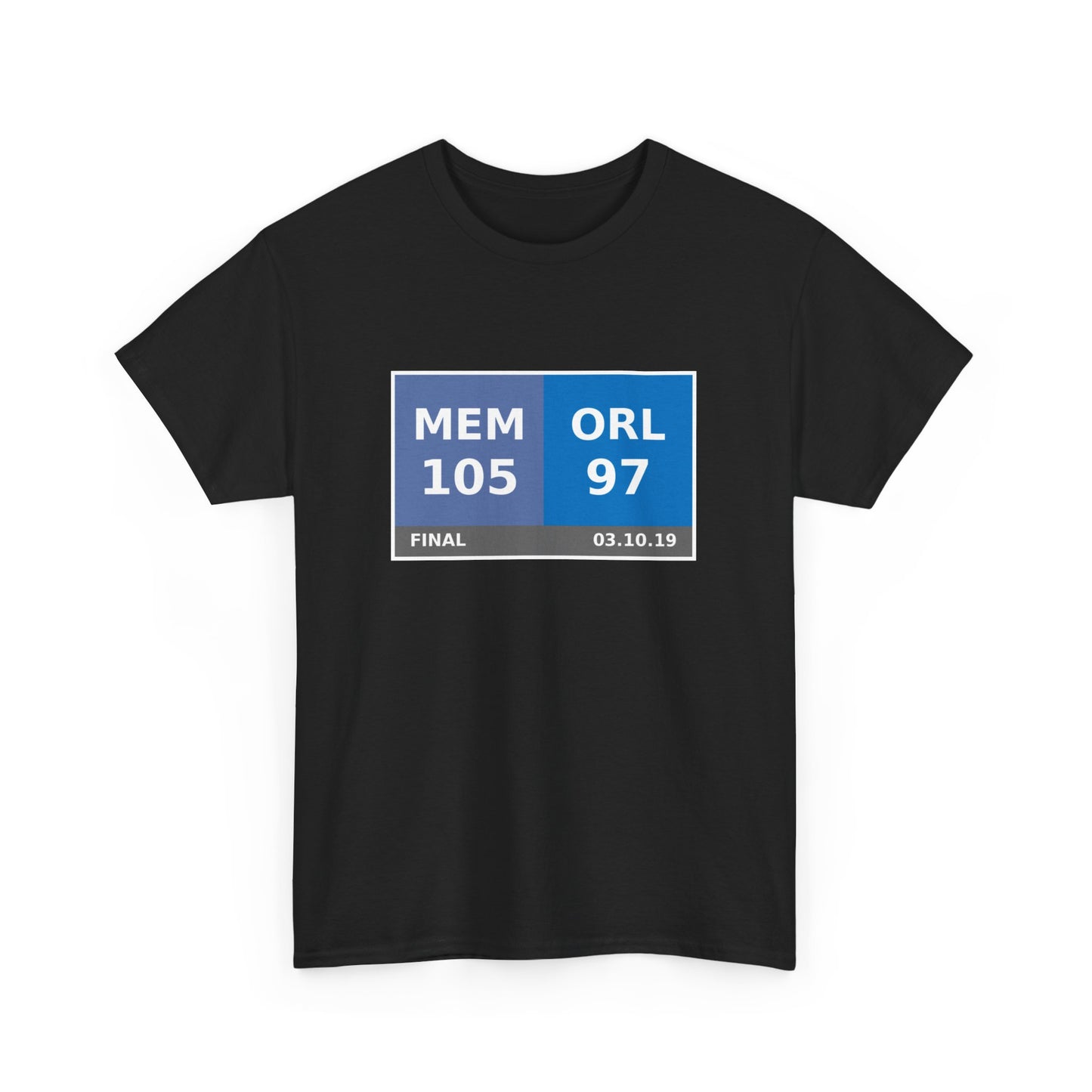 MEM vs ORL Scoreboard Tee 03.10.19