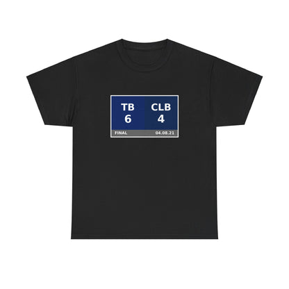 TB vs CLB Scoreboard Tee 04.08.21