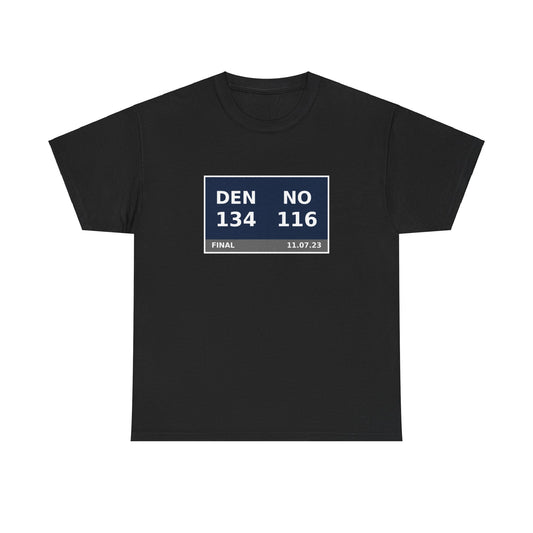 DEN vs NO Scoreboard Tee 11.07.23