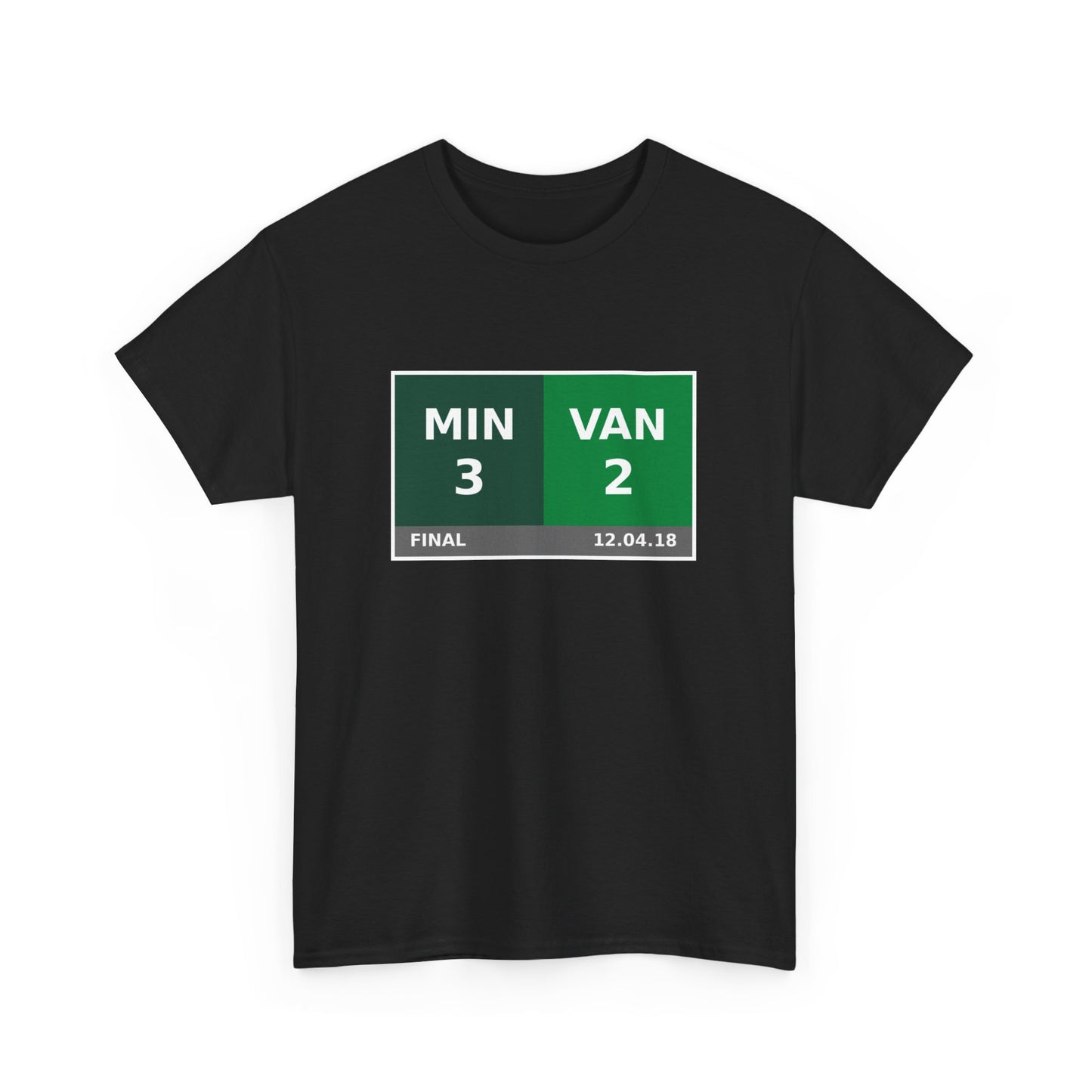 MIN vs VAN Scoreboard Tee 12.04.18