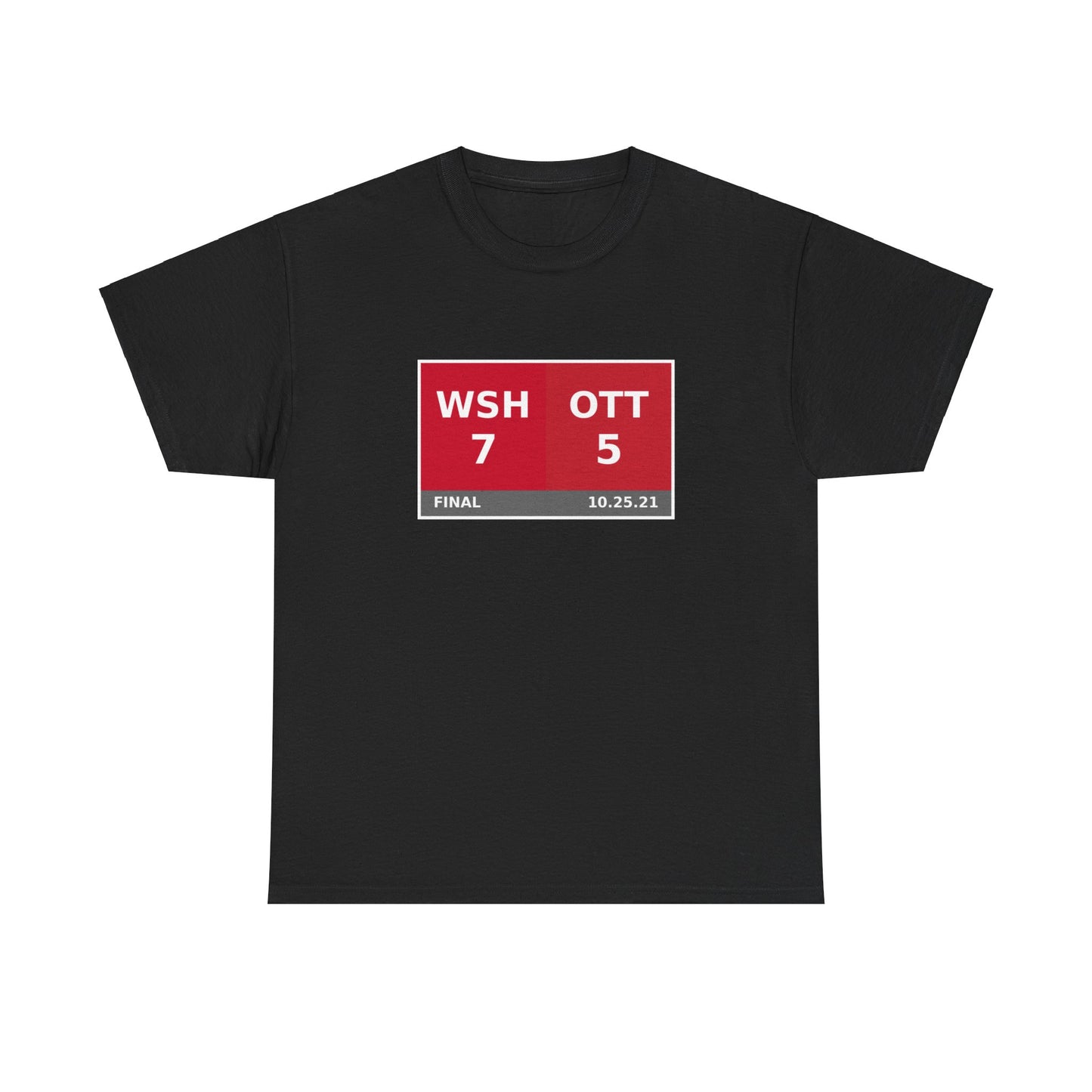 WSH vs OTT Scoreboard Tee 10.25.21