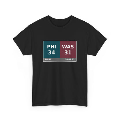 PHI vs WAS Scoreboard Tee 10.01.23