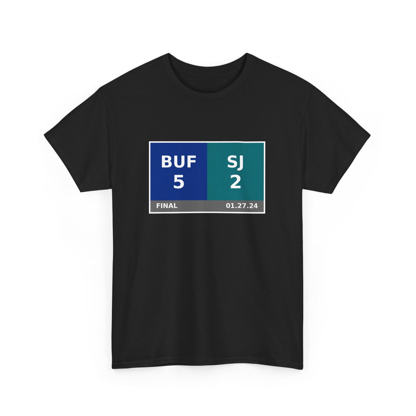 BUF vs SJ Scoreboard Tee 01.27.24