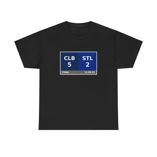 CLB vs STL Scoreboard Tee 12.09.23