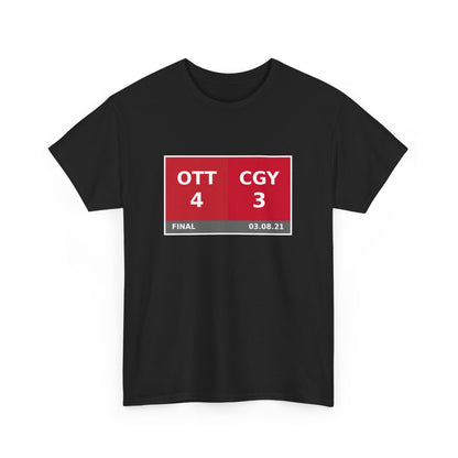 OTT vs CGY Scoreboard Tee 03.08.21