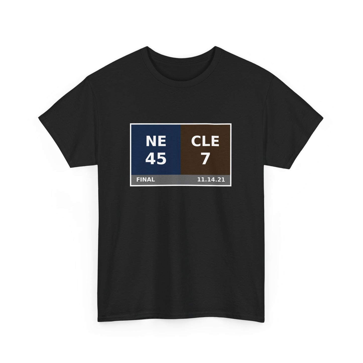 NE vs CLE Scoreboard Tee 11.14.21