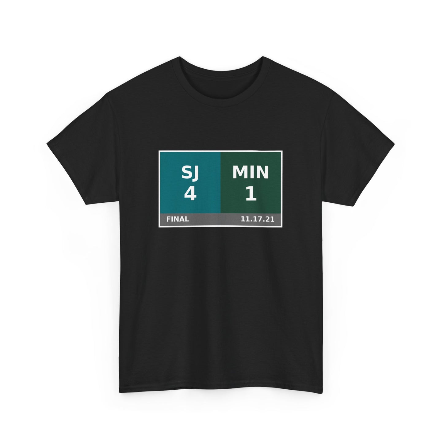 SJ vs MIN Scoreboard Tee 11.17.21