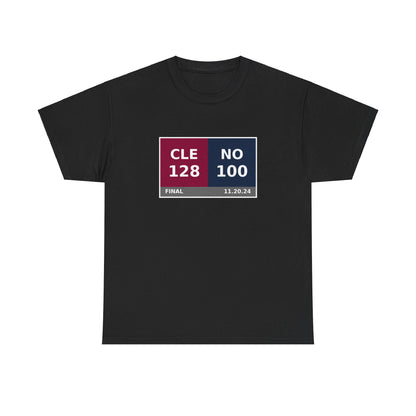 CLE vs NO Scoreboard Tee 11.20.24