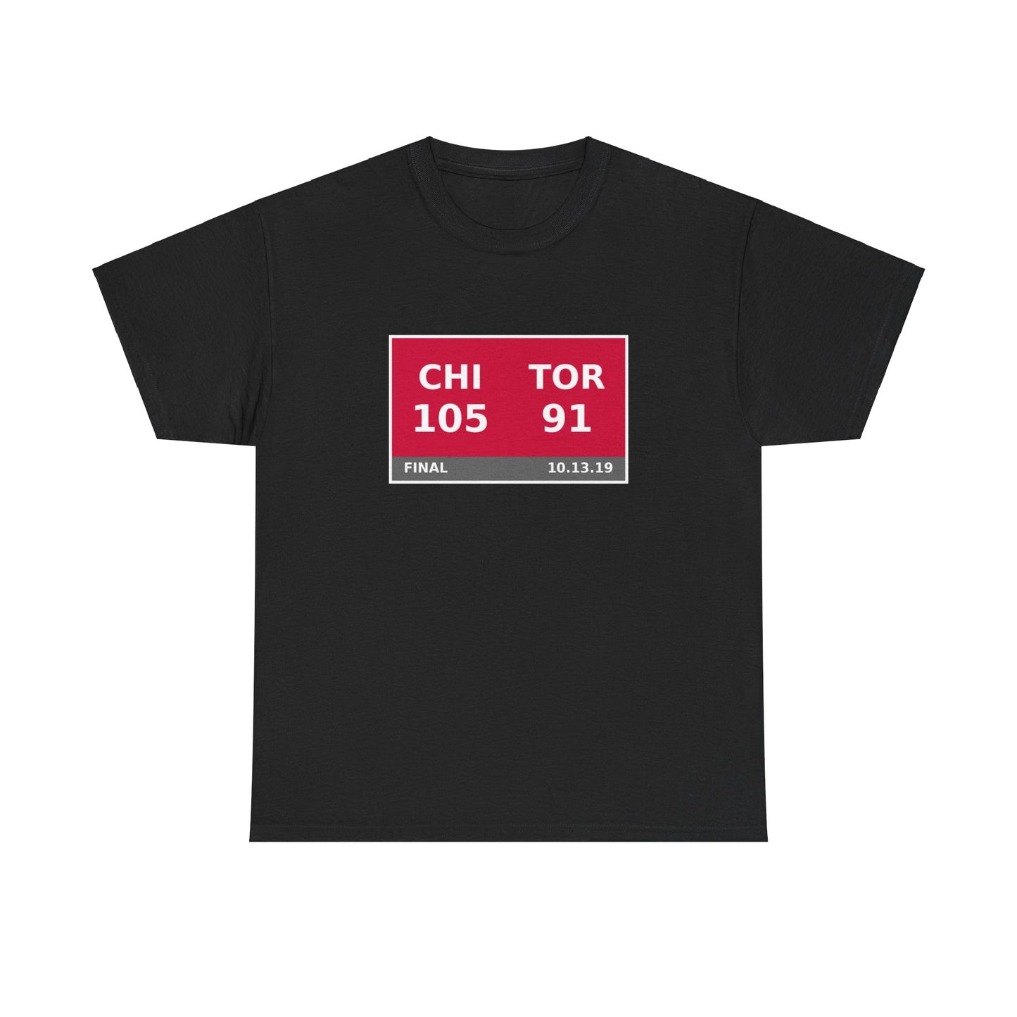 CHI vs TOR Scoreboard Tee 10.13.19