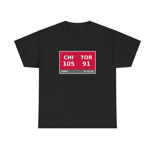 CHI vs TOR Scoreboard Tee 10.13.19