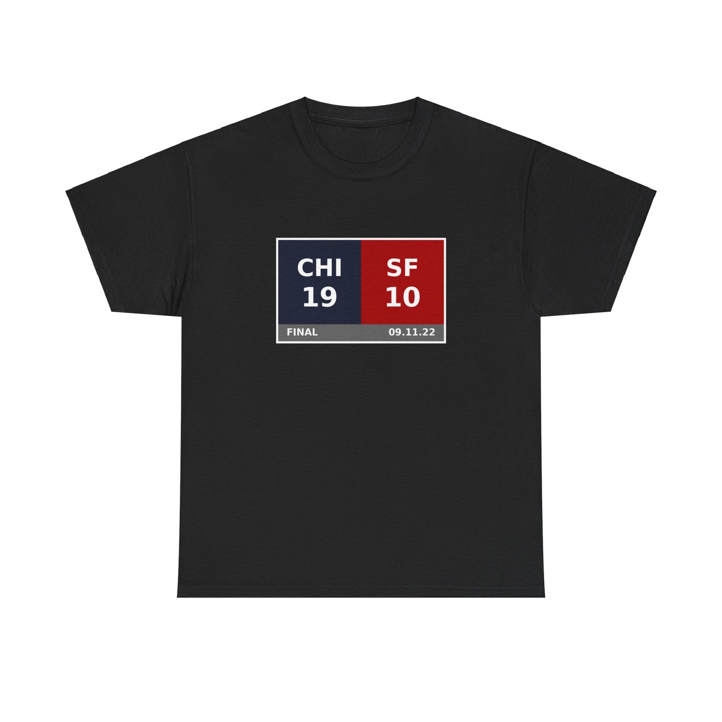 CHI vs SF Scoreboard Tee 09.11.22