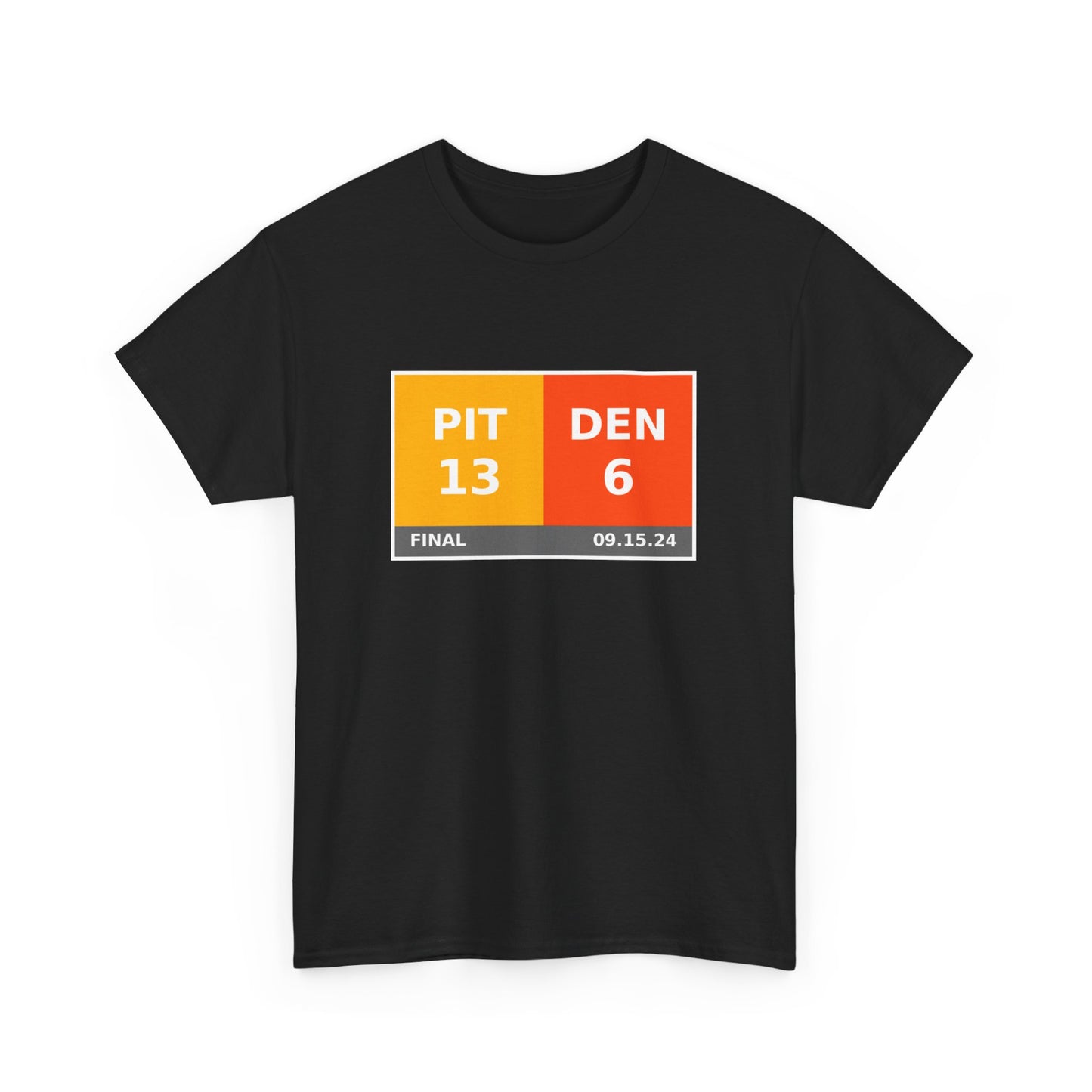 PIT vs DEN Scoreboard Tee 09.15.24