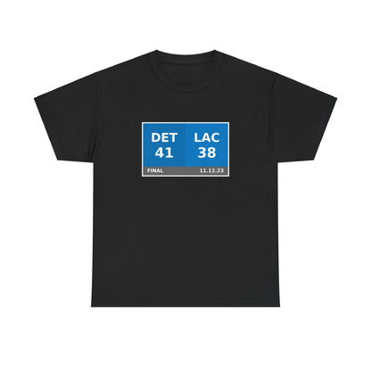 DET vs LAC Scoreboard Tee 11.12.23