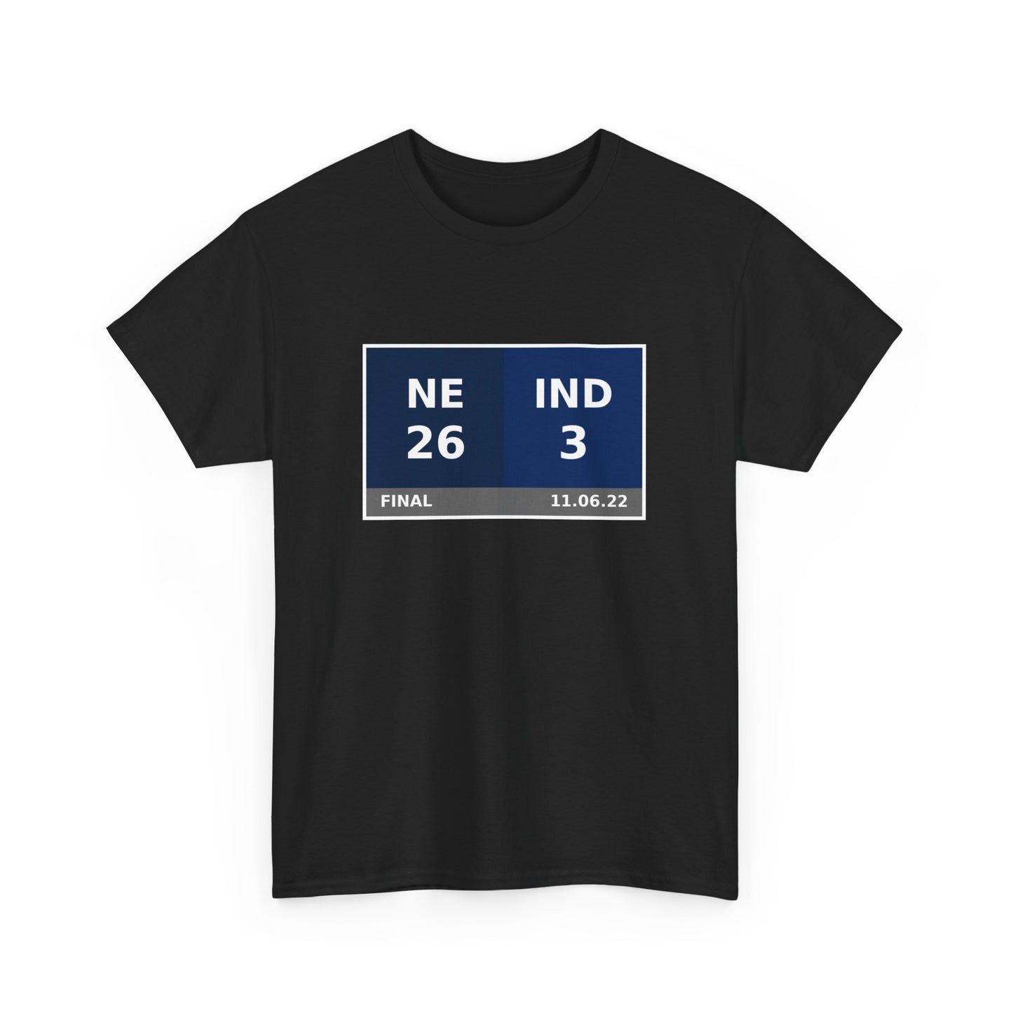 NE vs IND Scoreboard Tee 11.06.22