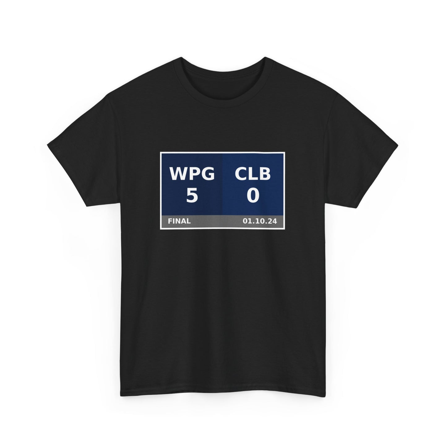 WPG vs CLB Scoreboard Tee 01.10.24