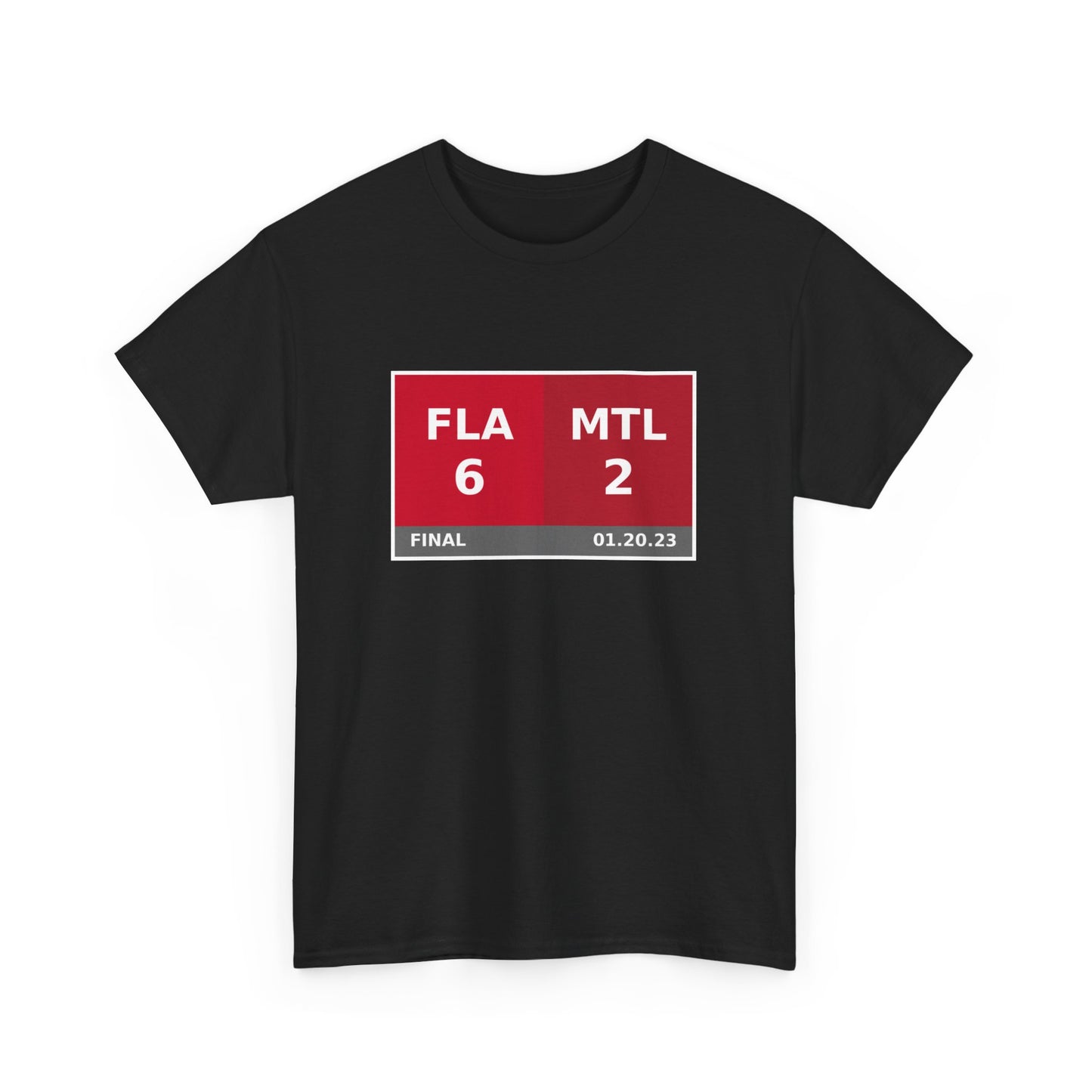 FLA vs MTL Scoreboard Tee 01.20.23