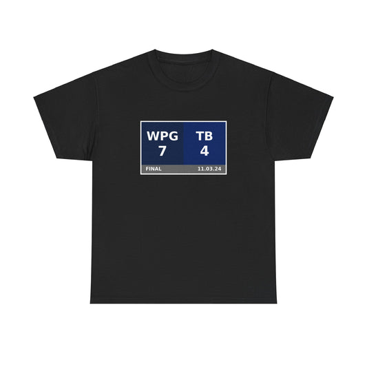 WPG vs TB Scoreboard Tee 11.03.24