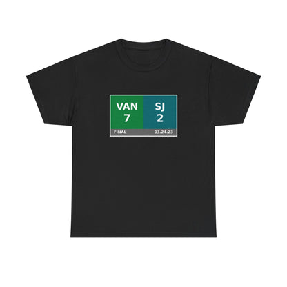 VAN vs SJ Scoreboard Tee 03.24.23