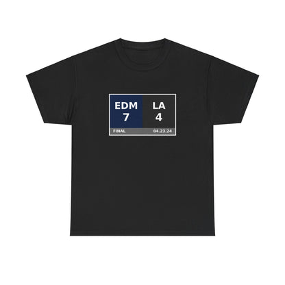 EDM vs LA Scoreboard Tee 04.23.24