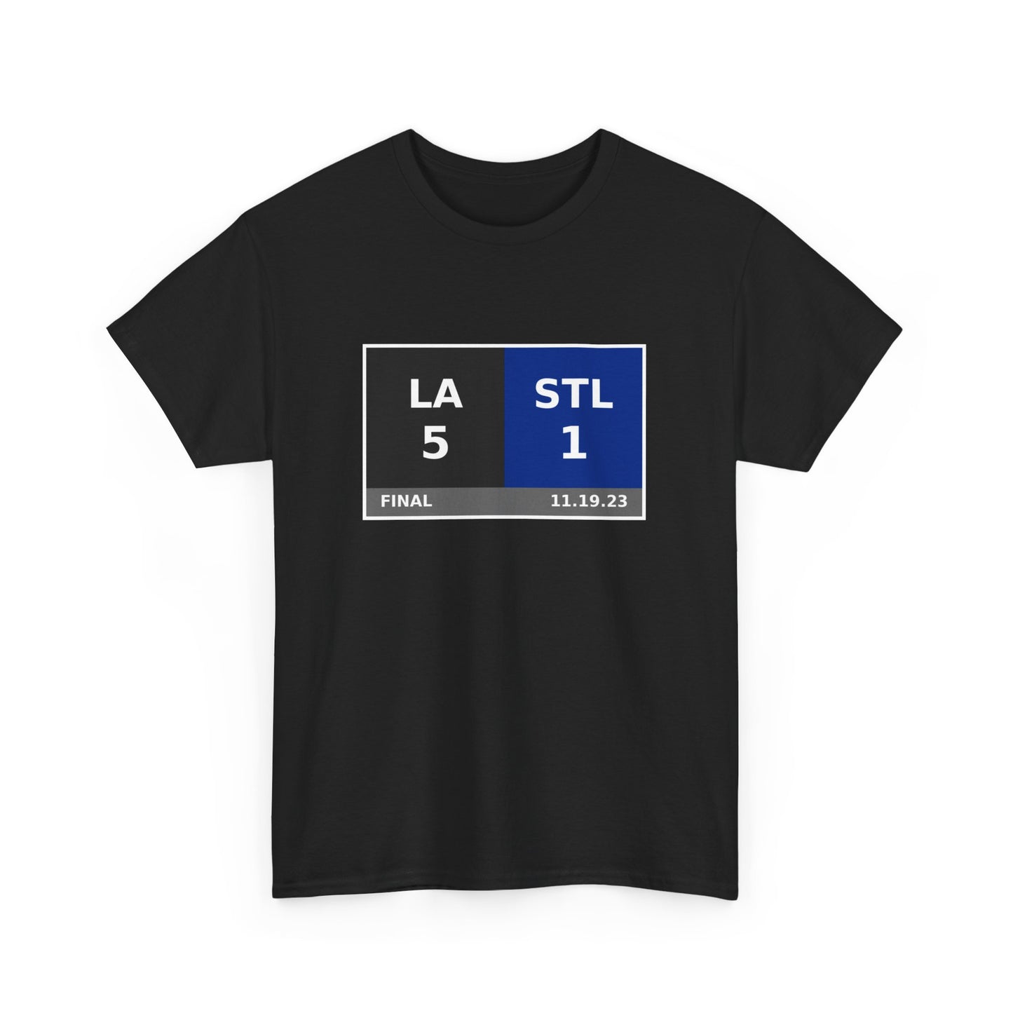 LA vs STL Scoreboard Tee 11.19.23