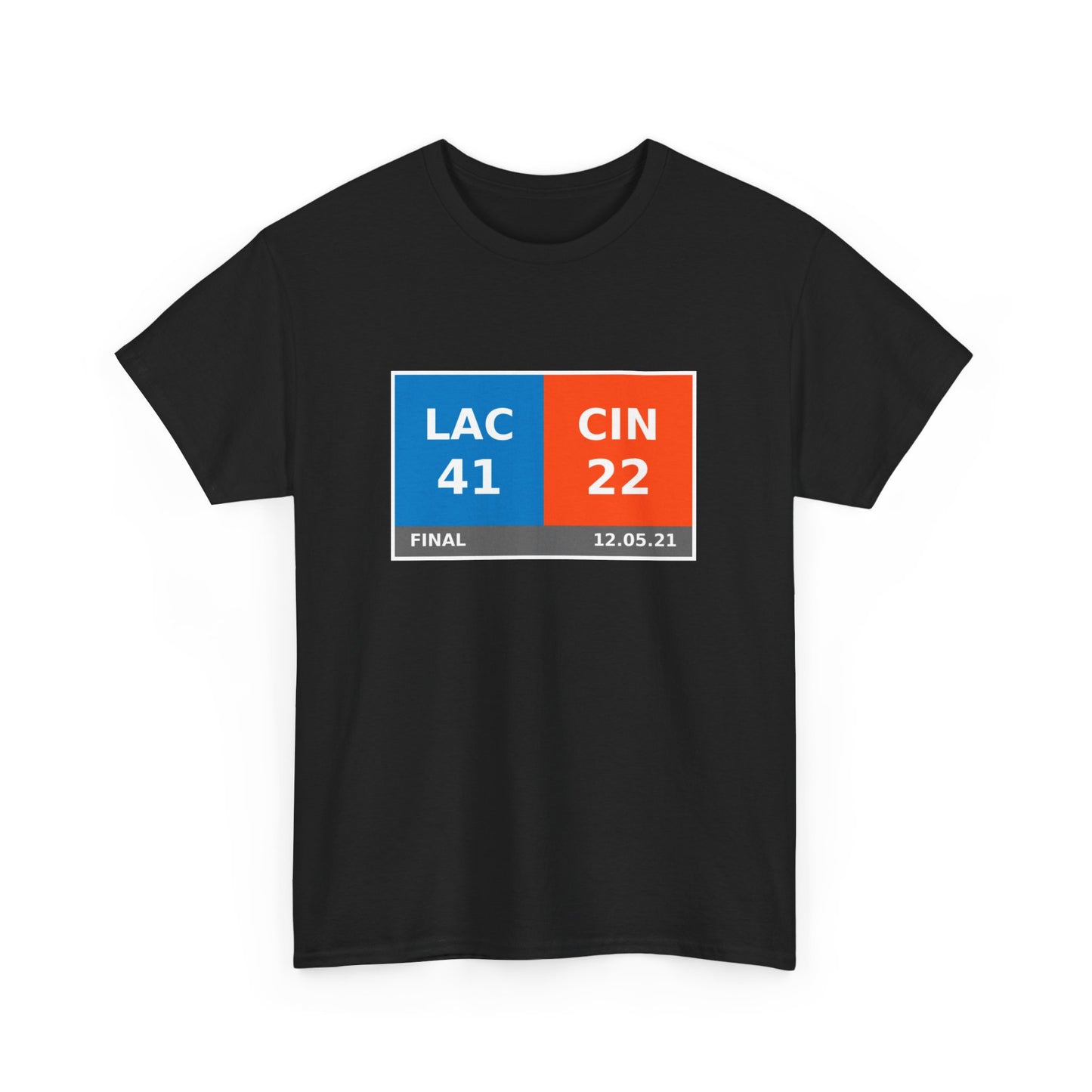 LAC vs CIN Scoreboard Tee 12.05.21