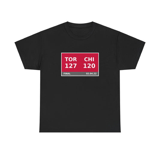 TOR vs CHI Scoreboard Tee 02.04.22