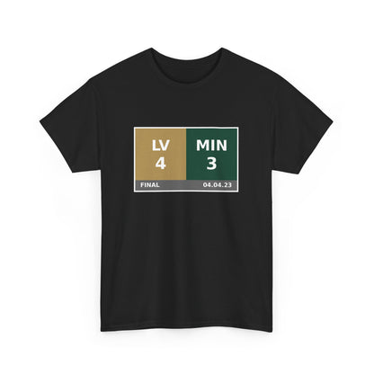 LV vs MIN Scoreboard Tee 04.04.23