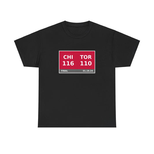 CHI vs TOR Scoreboard Tee 01.19.24