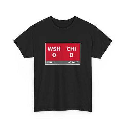 WSH vs CHI Scoreboard Tee 03.14.20