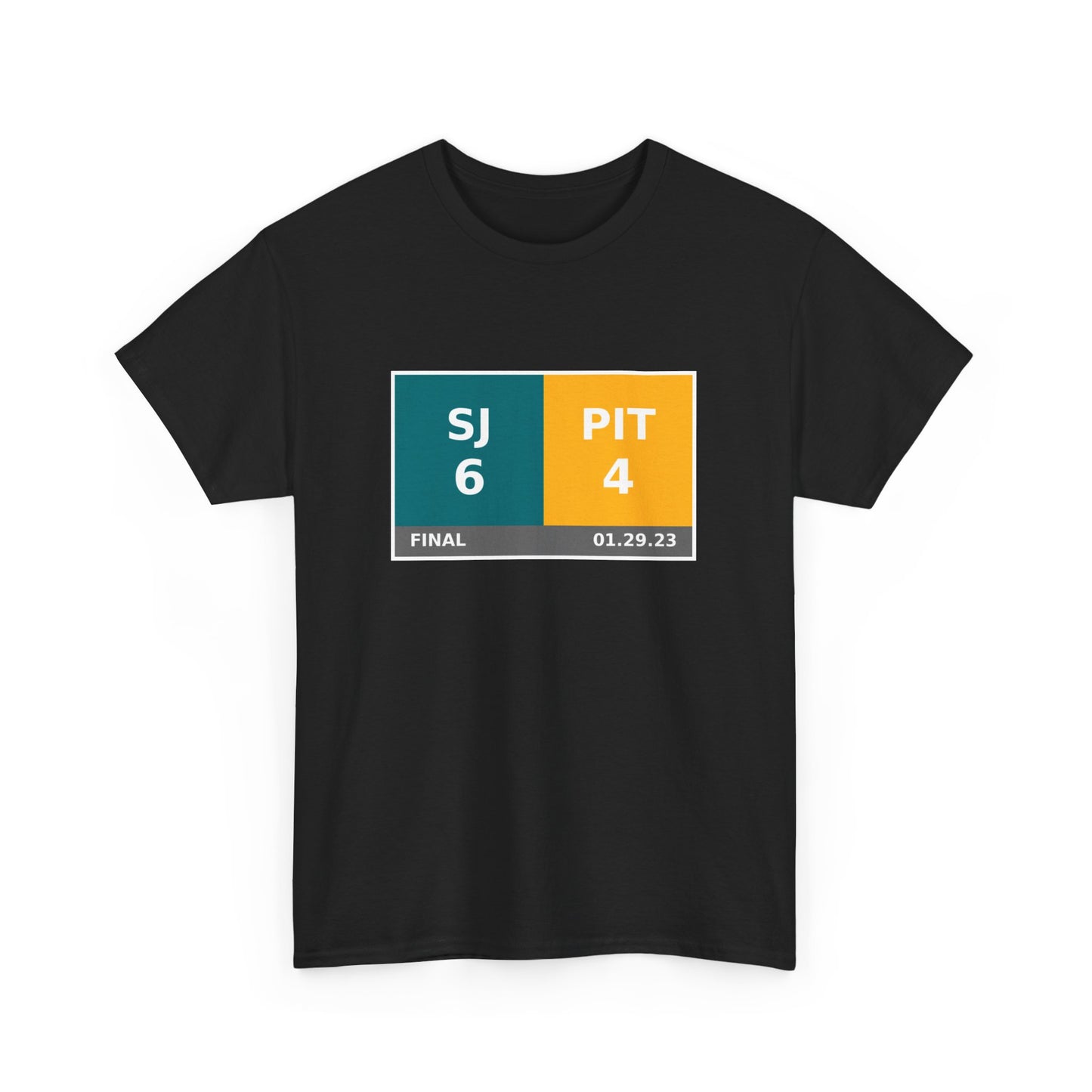 SJ vs PIT Scoreboard Tee 01.29.23