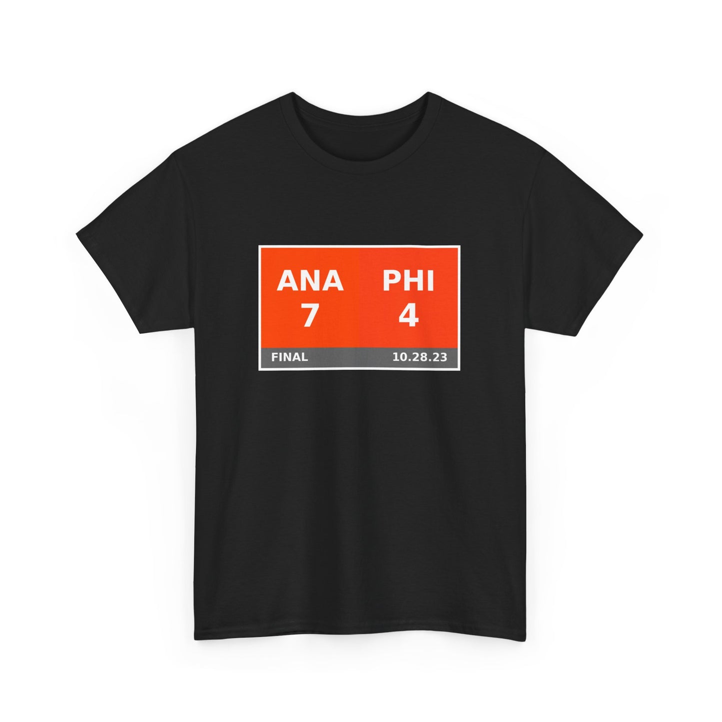 ANA vs PHI Scoreboard Tee 10.28.23