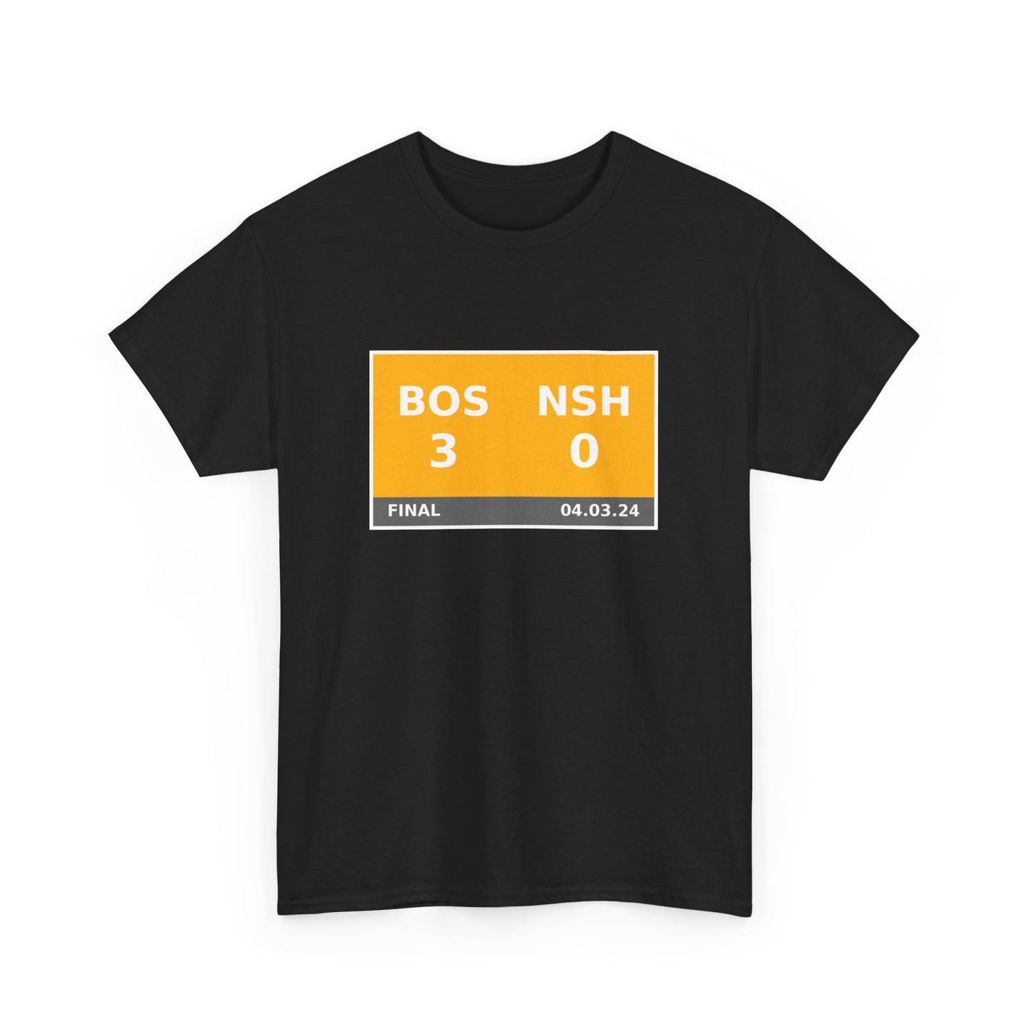 BOS vs NSH Scoreboard Tee 04.03.24