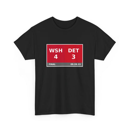 WSH vs DET Scoreboard Tee 09.28.23