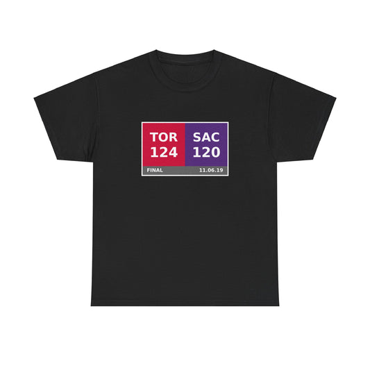 TOR vs SAC Scoreboard Tee 11.06.19