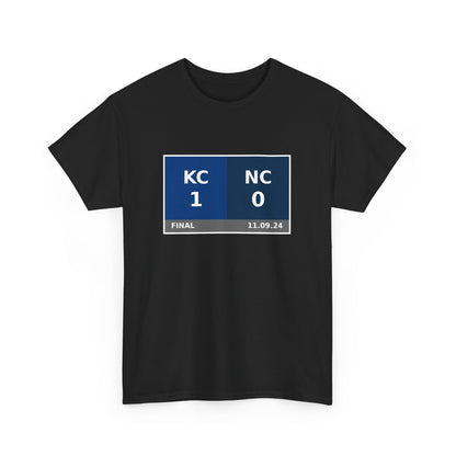 KC vs NC Scoreboard Tee 11.09.24