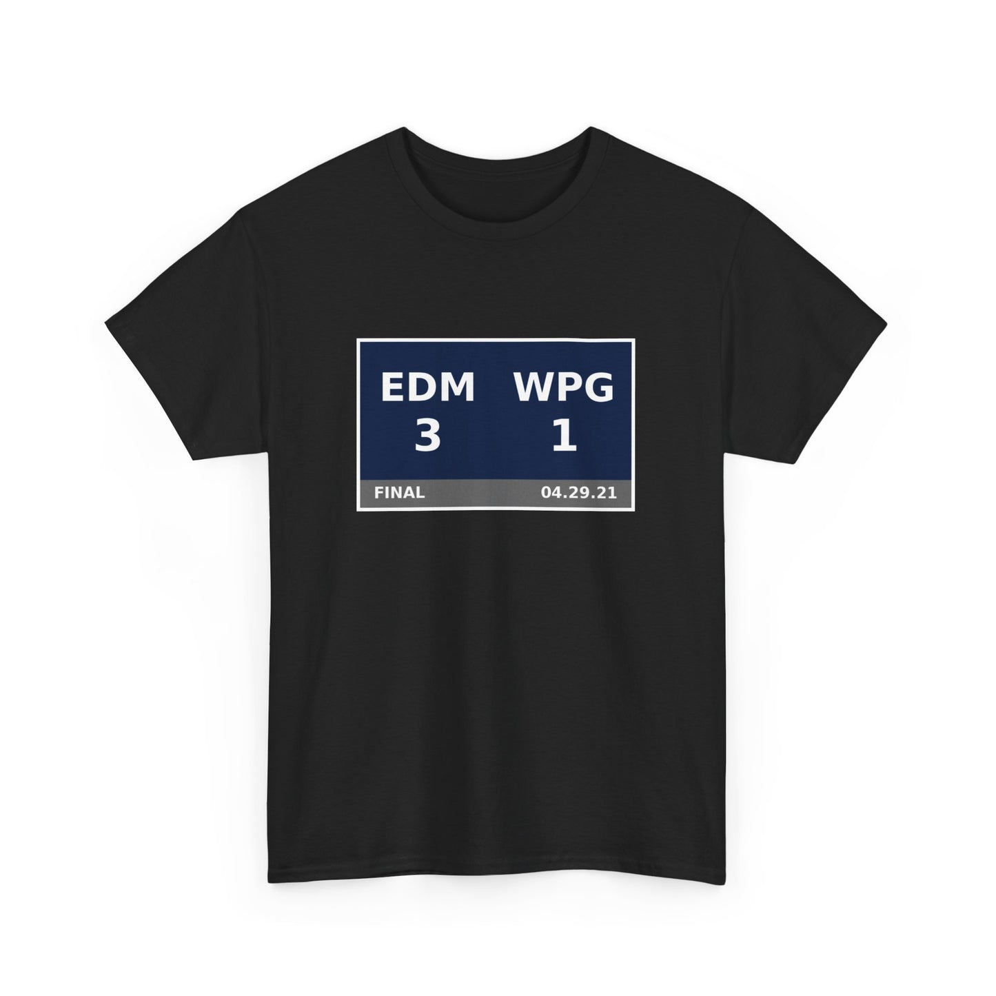 EDM vs WPG Scoreboard Tee 04.29.21