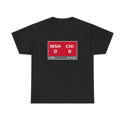 WSH vs CHI Scoreboard Tee 03.14.20