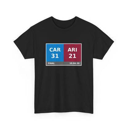 CAR vs ARI Scoreboard Tee 10.04.20