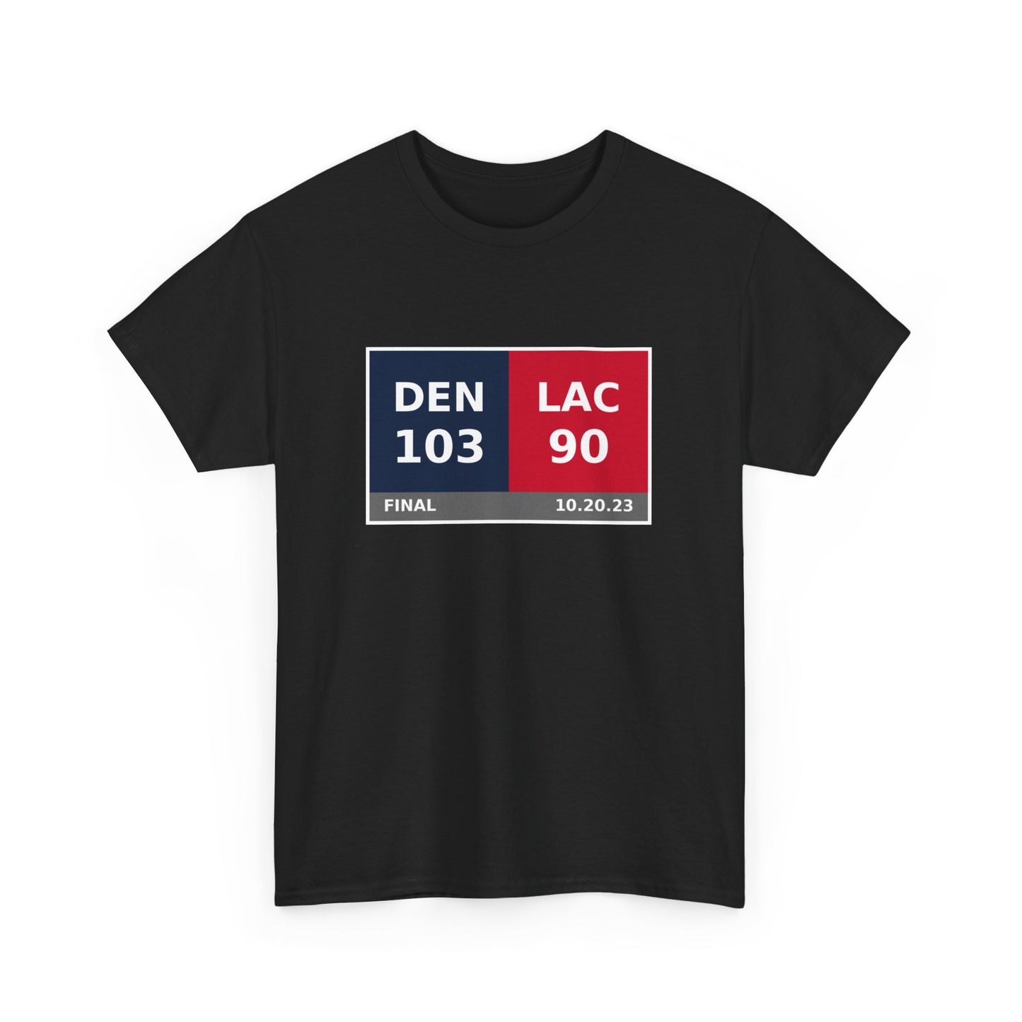 DEN vs LAC Scoreboard Tee 10.20.23