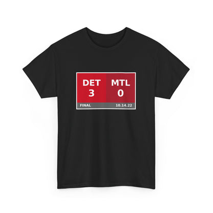 DET vs MTL Scoreboard Tee 10.14.22