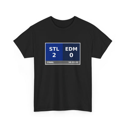 STL vs EDM Scoreboard Tee 10.22.22