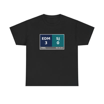 EDM vs SJ Scoreboard Tee 02.15.22