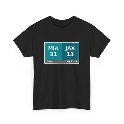 MIA vs JAX Scoreboard Tee 09.25.20