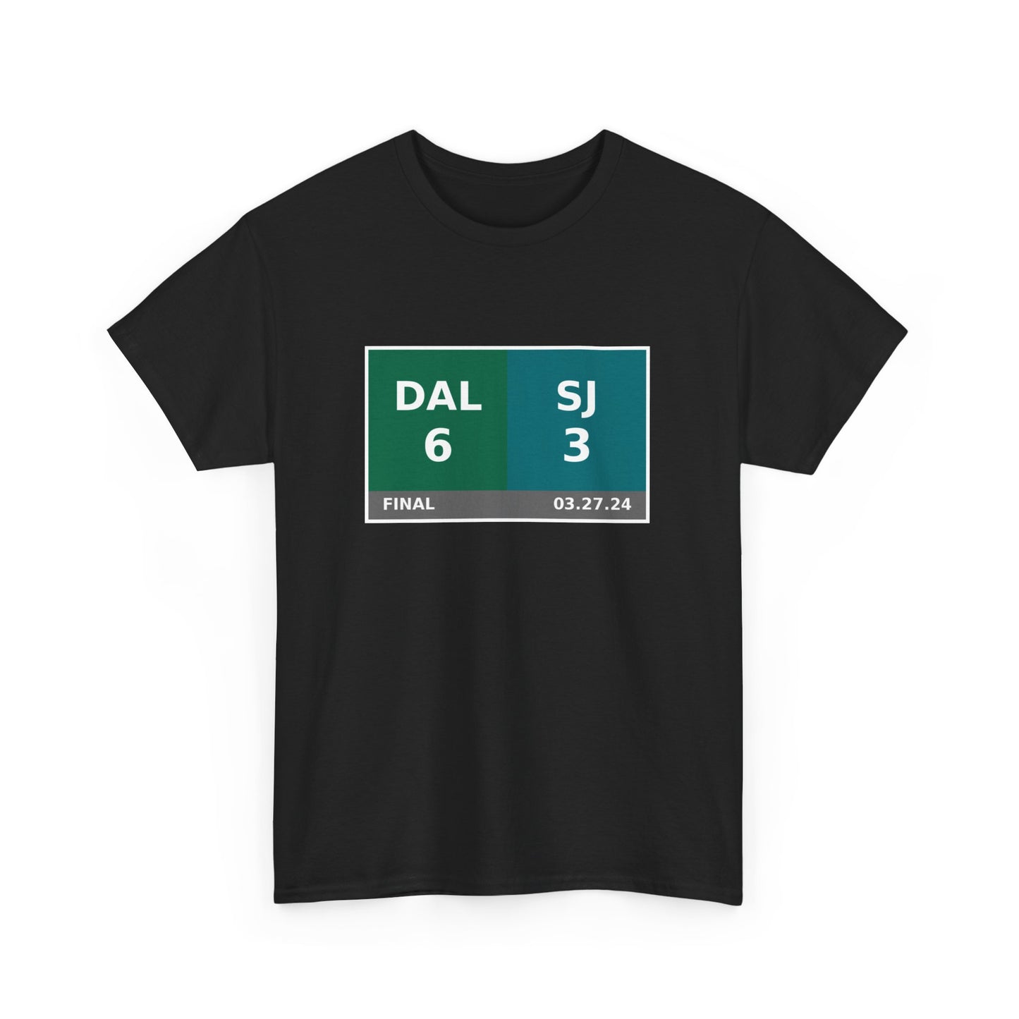 DAL vs SJ Scoreboard Tee 03.27.24