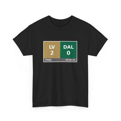 LV vs DAL Scoreboard Tee 05.04.24